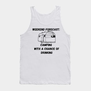 Airstream Camper Chance of Drinking Tank Top